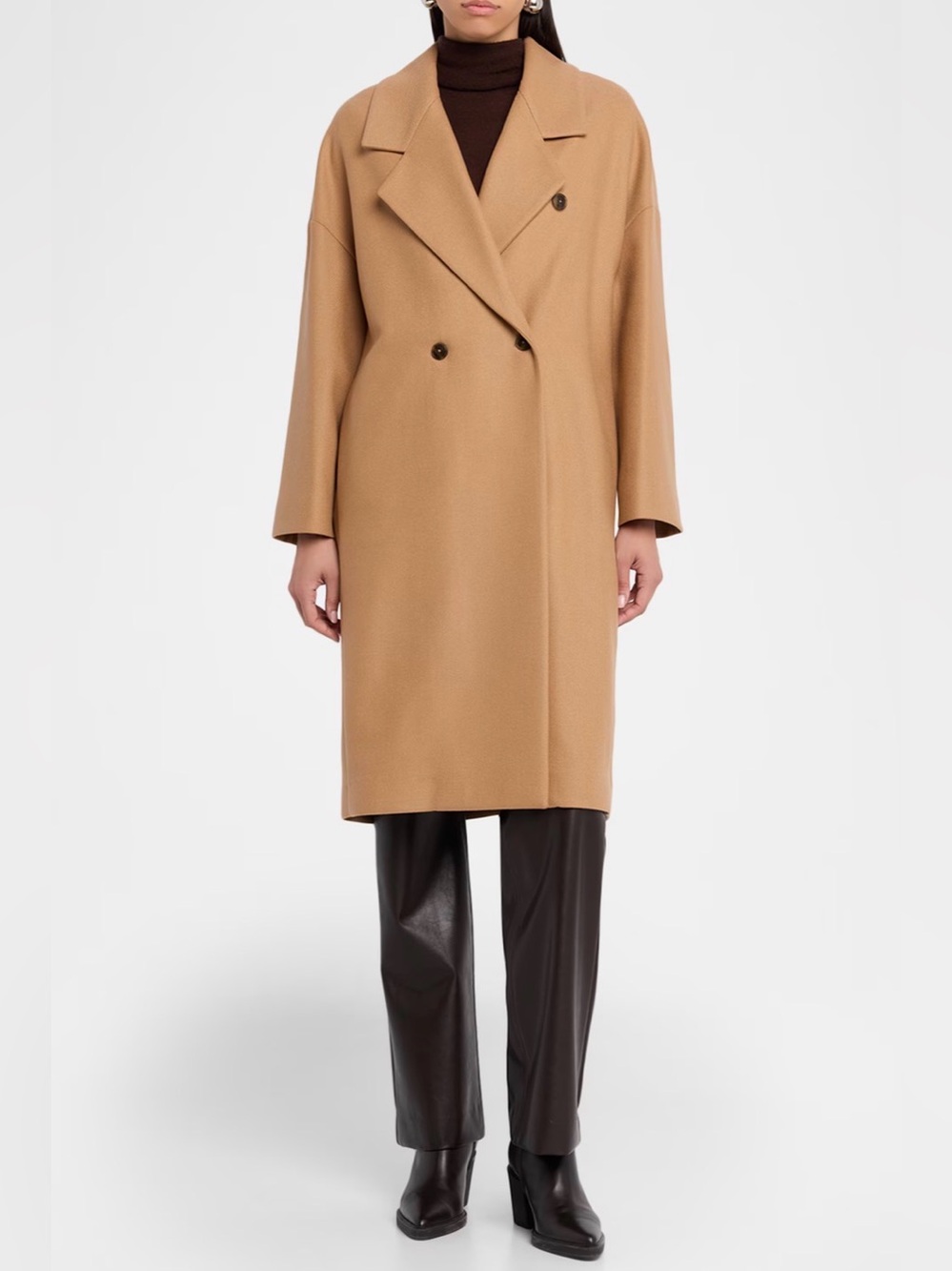 Herno Double-Breasted Wool Coat